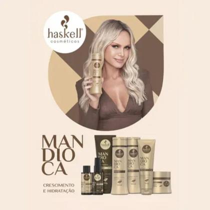 Imagem de Kit Mandioca 1 Leave in 240g 1 Ativador de cachos 240g Haskell