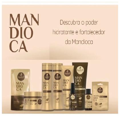 Imagem de Kit Mandioca 1 Leave in 240g 1 Ativador de cachos 240g Haskell