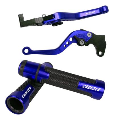 Imagem de Kit Manete Manopla Fazer 250 150 A Disco Gravado A Laser