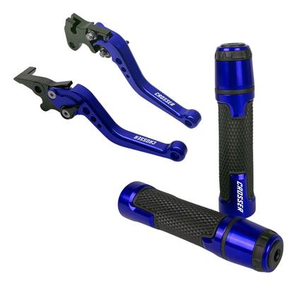 Imagem de Kit Manete Manopla Fazer 250 150 A Disco Gravado A Laser