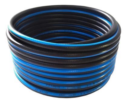 Imagem de Kit Mangueira 10 m 1/4 com Bico Encher Pneu  Acessório para Compressor de Ar, Oficina e Auto