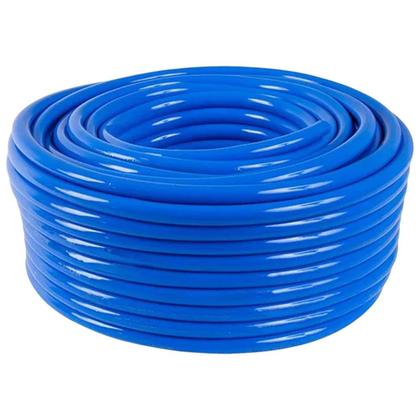 Imagem de Kit mangueira jardim 3/4 x 2,5mm azul recapada 10m - BARIFLEX