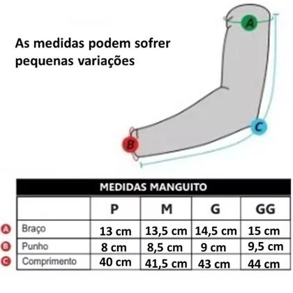 Imagem de Kit Manguito Pernito Proteção Termica Uv 50+ Ciclismo Bike Segunda Pele Maga Longa Bicicleta Corrida