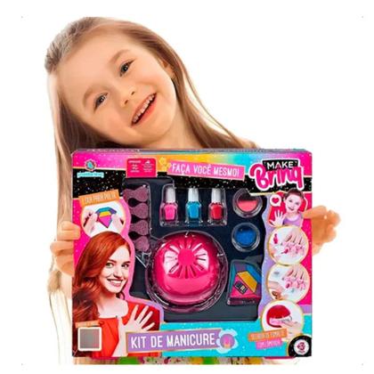 Imagem de Kit Manicure Infantil C/ Esmalte Unha e Acessórios Camarim