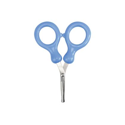 Imagem de Kit Manicure Infantil com Tesoura e Cortador Azul