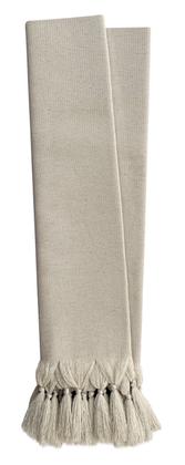 Imagem de Kit Manta Para Sofá Luxo Bege Cru + 4 Capas De Almofadas Geométricas