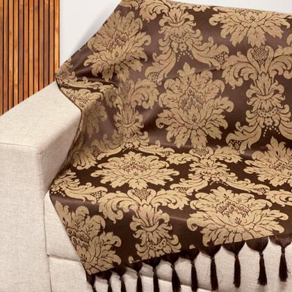 Imagem de Kit Manta Xale Grande Para Sofá E Cama Protetora Com 2 Capas de Almofada