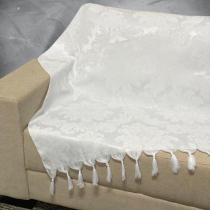 Imagem de Kit Manta Xale Grande Para Sofá E Cama Protetora Com 2 Capas de Almofada