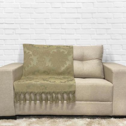 Imagem de Kit Manta Xale Grande Para Sofá E Cama Protetora Com 2 Capas de Almofada