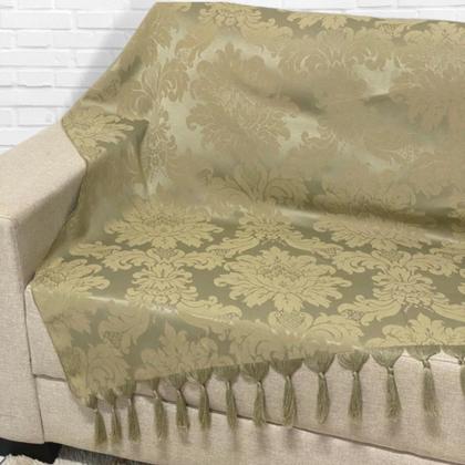 Imagem de Kit Manta Xale Grande Para Sofá E Cama Protetora Com 2 Capas de Almofada