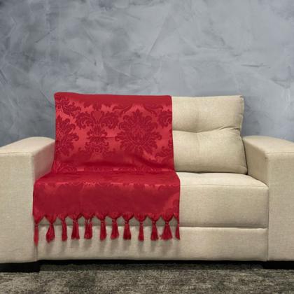 Imagem de Kit Manta Xale Grande Para Sofá E Cama Protetora Com 2 Capas de Almofada