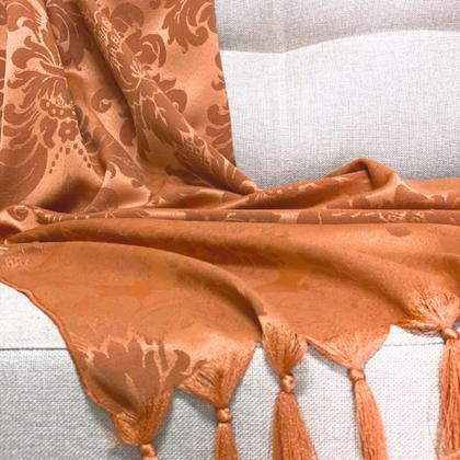 Imagem de Kit Manta Xale Grande Para Sofá E Cama Protetora Com 2 Capas de Almofada