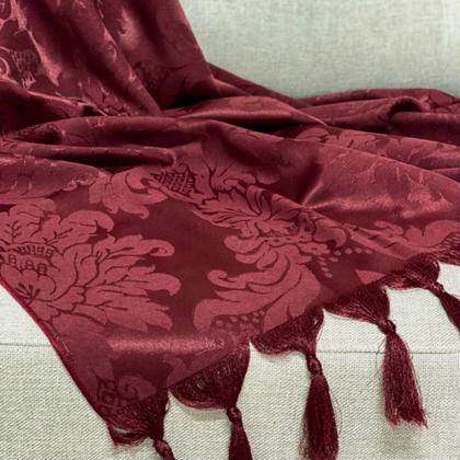 Imagem de Kit Manta Xale Grande Para Sofá E Cama Protetora Com 4 Almofadas CHEIAS