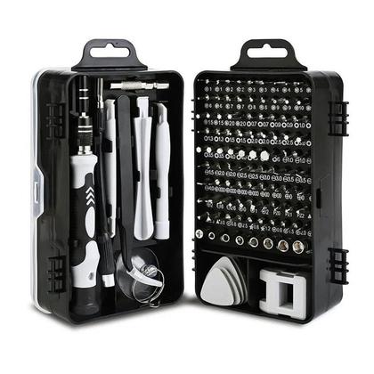 Imagem de Kit Manutenção Celular Chaves Reparo 115em1 + Manta Magnética 45x30cm