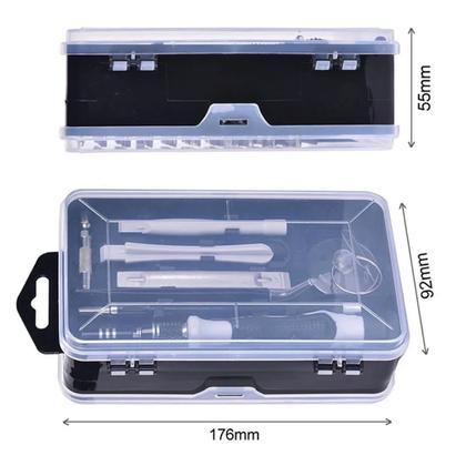Imagem de Kit Manutenção Celular Chaves Reparo 115em1 + Manta Magnética 45x30cm + Multímetro Digital