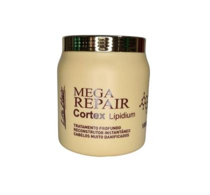 Imagem de Kit Manutenção + Mascara 1kg  Mega Repair Córtex Lipidium Life Hair