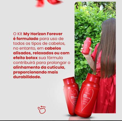 Imagem de kit manutenção RP My Horizon forever Robson Peluquero 300ml home care