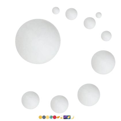 Imagem de Kit Maquete Sistema Solar com 10 Planetas em Isopor