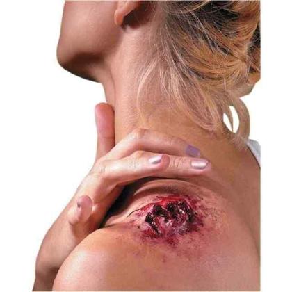 Imagem de Kit Maquiagem Artística Latex + Sangue Falso+ + Massa Slug