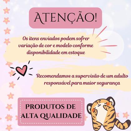 Imagem de Kit Maquiagem infantil Kawaii Completo Menina fofo fofa Premium