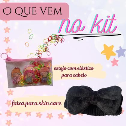 Imagem de Kit Maquiagem infantil Kawaii Completo Menina fofo fofa Premium