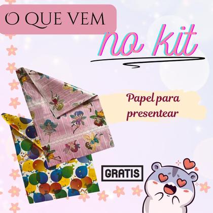 Imagem de Kit Maquiagem infantil Kawaii Completo Menina fofo fofa Premium