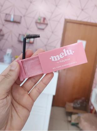 Imagem de Kit Maquiagem Melu by Ruby Rose Base Pó Máscara para Cílios Delineador Balm Labial Gloss