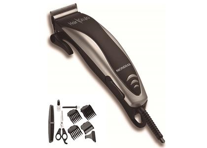 Imagem de Kit Máquina Cortar Cabelo Barba Mondial 4 pentes CR02 Hair Stylo