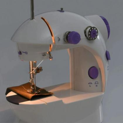 Imagem de Kit Máquina de Costura com Pedal Automática Portátil Original