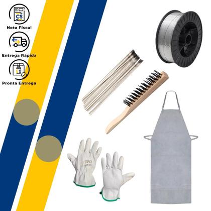 Imagem de Kit Máquina de Solda Inversora Flama 161 BV Boxer com Acessórios