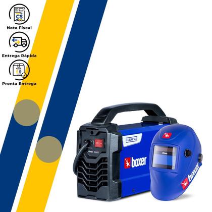 Imagem de Kit Máquina de Solda Inversora Flama 161 BV Boxer com Acessórios