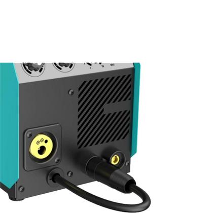 Imagem de Kit Maquina De Solda Inversora Multiprocesso Balmer Bivolt Mig 160 Tig Completa Cilindro Mascara Arame