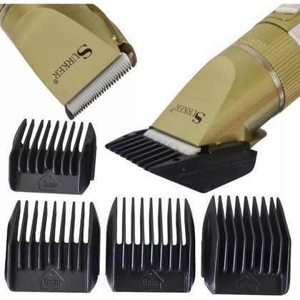 Imagem de Kit Máquina Tosa Pet Cachorros & Gatos Recarregável Sem Fio