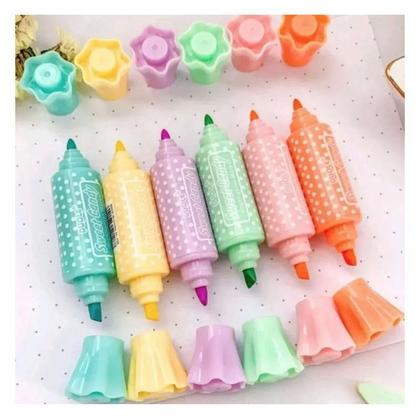 Imagem de Kit Marca Texto Mini Candy 6 Cores - Tilibra