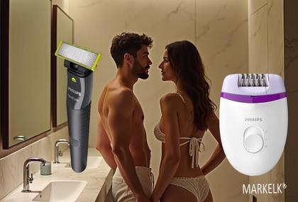 Imagem de Kit Markelk Depilador Philips Elétrico Satinelle Essential E