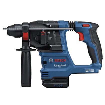 Imagem de Kit martelete perfurador/rompedor BL GBH 185-LI SB Bolsa 2 Bat 18V 4,0Ah Carregador Bivolt - BOSCH