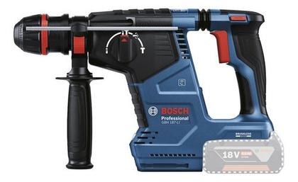 Imagem de Kit Martelete Rompedor Bosch Gbh 187 Li 18v Brushless Bateria 4a