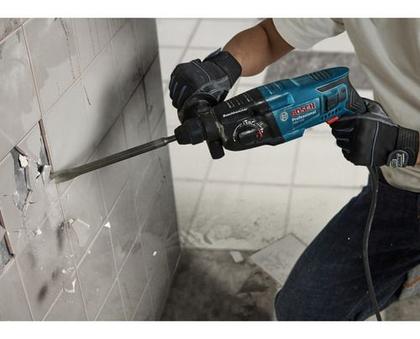 Imagem de Kit Martelete Rompedor Bosch Gbh 220 Sds Plus Brocas Mandril Ponteiro 110v