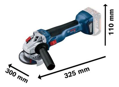 Imagem de Kit Martelete Rompedor Gbh 187-li 2 Bat 4ah E Esmerilhadeira