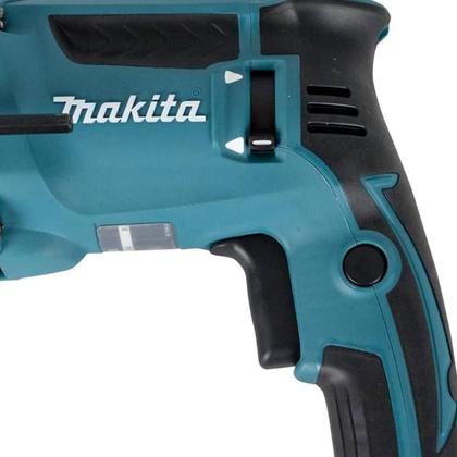 Imagem de Kit Martelete Rompedor Perfurador Makita 830W, 3.0J com Maleta, Ponteiro, Talhadeira, Brocas Vídea e Acessórios  Profissional  HR2630J