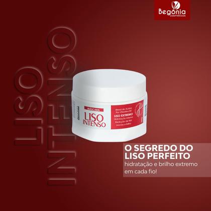 Imagem de KIT Máscara Begonia Liso Intenso 300g 3 Unds