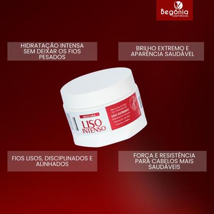 Imagem de KIT Máscara Begonia Liso Intenso 300g 3 Unds