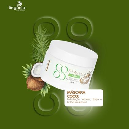 Imagem de KIT Máscara Coco 300g Begônia 6 Unds