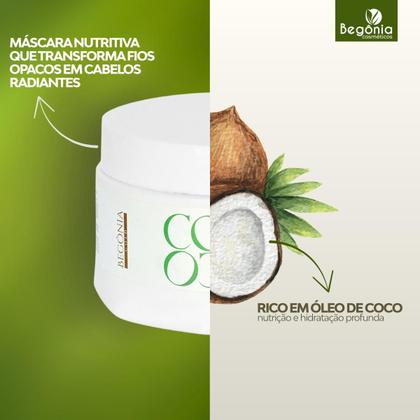 Imagem de KIT Máscara Coco 300g Begônia 6 Unds