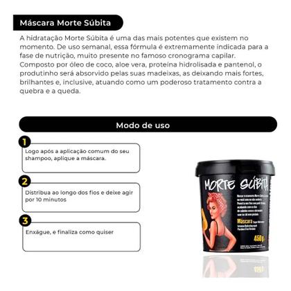 Imagem de Kit Mascara Lola Morte Subita 450g - 2 Unidades