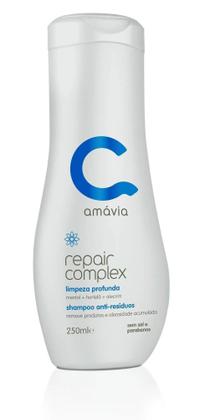 Imagem de Kit máscara make liss antifrizz + shampoo anti-resíduo - amávia