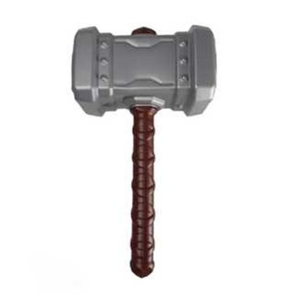 Imagem de Kit Máscara, Martelo E Machado Do Personagem Thor Envio Já !