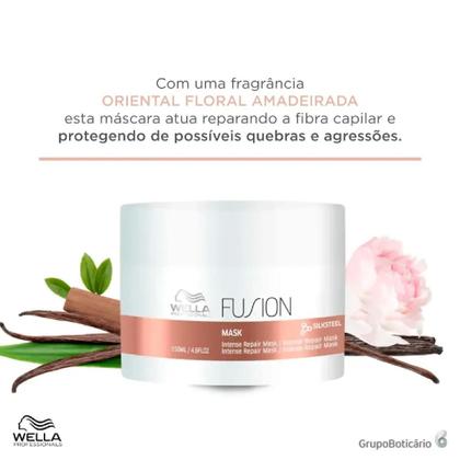 Imagem de Kit Mascara Nutri Enrich e Fusion 150ml - Wella
