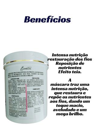 Imagem de Kit Máscara Nutrição  Efeito Teia +Leav-in Defrizante