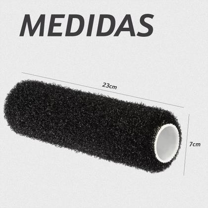 Imagem de Kit Massa Rolada Com até 2 Rolo de Textura Cabelo de Anjo 23cm